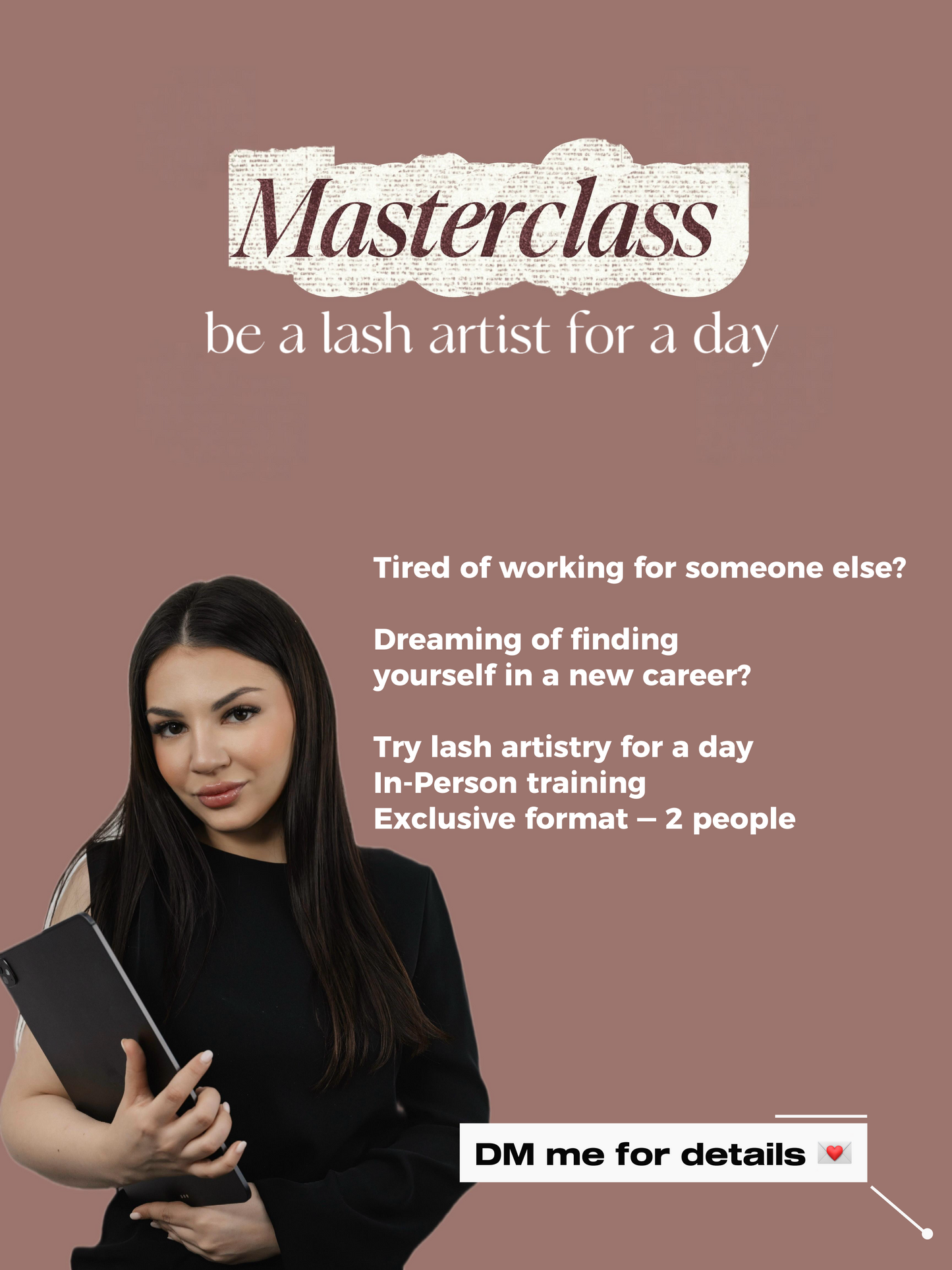 Masterclass: Be a Lash Artist for a Day